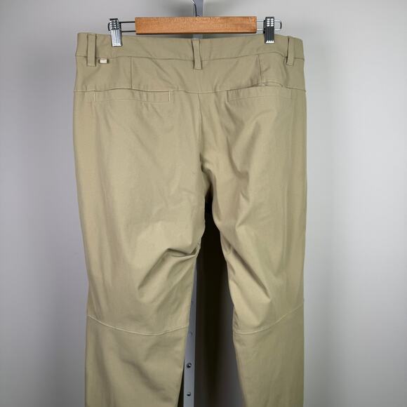 Lululemon ABC Khaki Long Pants Men's Size 34 - Picture 7 of 9